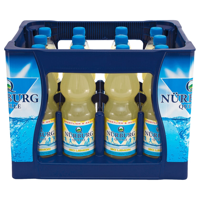 Nürburg Quelle Erfrischungsgetränk Iso Lemon 1l